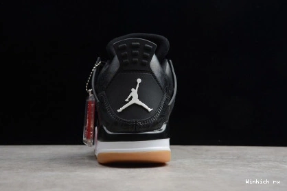 AIR 4 JORDAN LASER BLACK GUM SE 0723